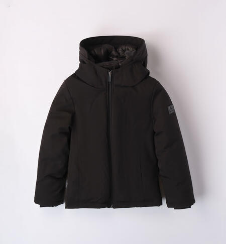Boys' technical jacket BLACK