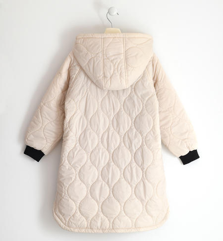 Girl quilted jacket from 8 to 16 years old iDO CRYSTAL GRAY-2911
