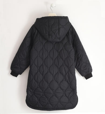 Girl quilted jacket from 8 to 16 years old iDO NERO-0658