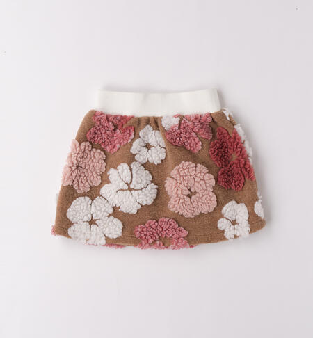 iDO girls¿ skirt MARRONE MELANGE-8901