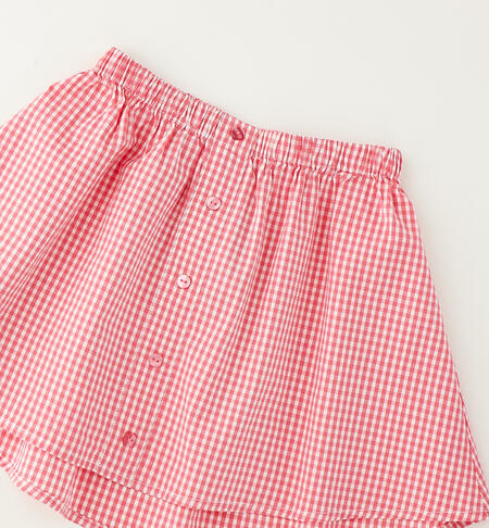 Girls' button-up skirt ROSA-2325