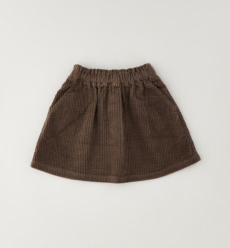iDO girls' skirt BROWN