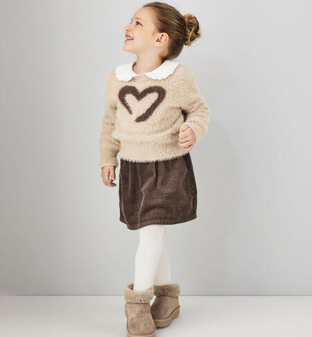Gonna da bambina iDO MARRONE