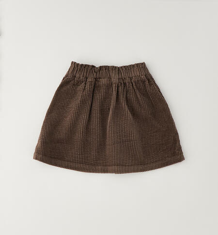 iDO girls' skirt MARRONE SCURO-0871