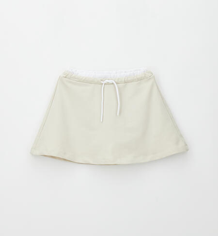 Girls' skirt BEIGE