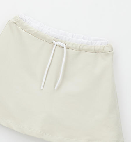 Girls' skirt ECRU'-0164