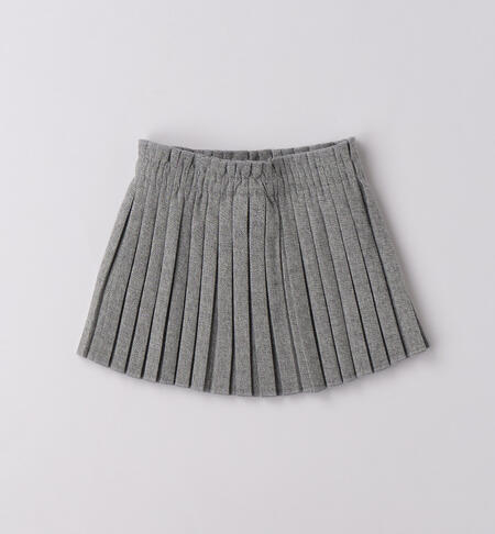 Gonna neonata plisse GRIGIO SCURO MELANGE-8879