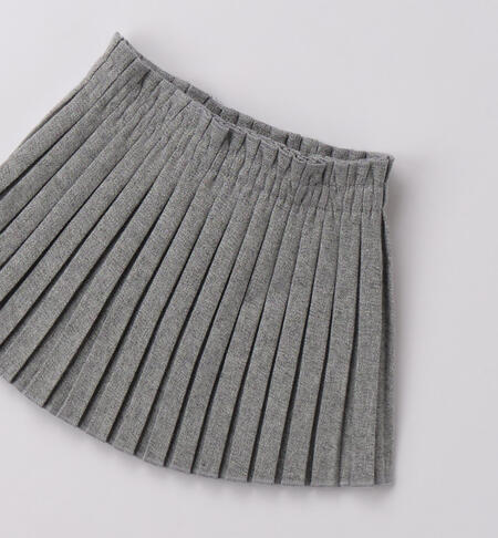 Gonna neonata plisse GRIGIO SCURO MELANGE-8879
