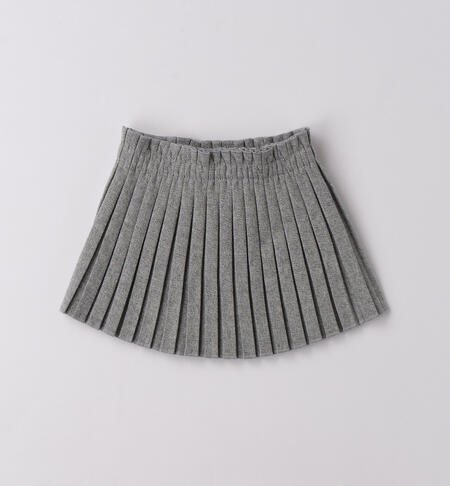 Gonna neonata plisse GRIGIO SCURO MELANGE-8879