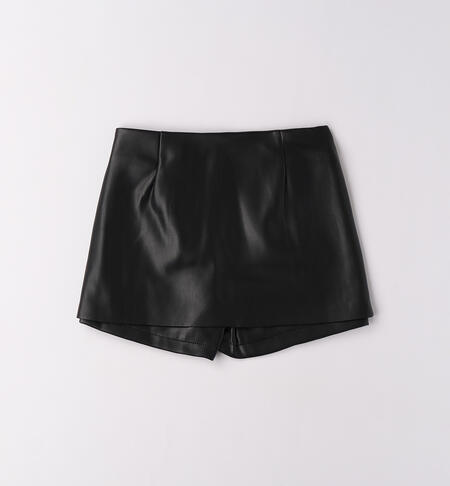 Gonna pantalone bambina NERO-0658