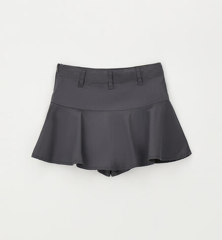 Girls' culottes GRIGIO-0567