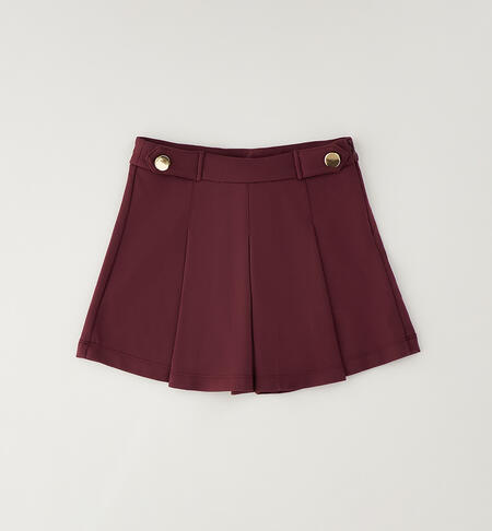 Gonna per bambina BORDEAUX-2953
