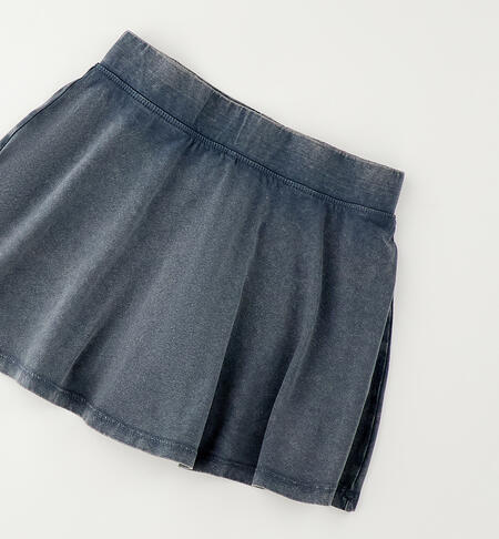 Gonna per ragazza GRIGIO SCURO-0564