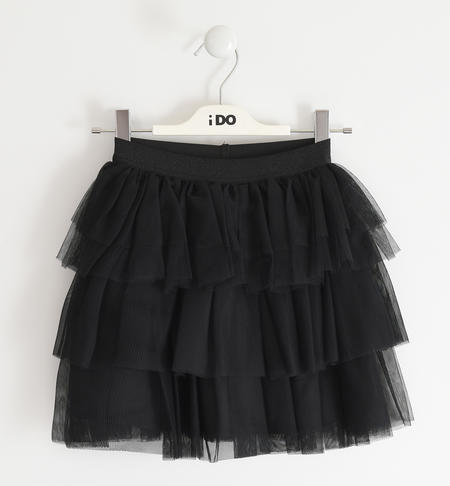 Little girl tulle skirt BLACK