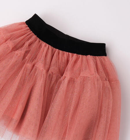 iDO glitter tulle skirt for girls from 9 months to 8 years COTTO-GLITTER MATCHING-6X82