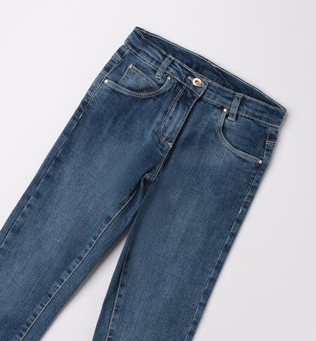 iDO jeans for girls STONE WASHED CHIARO-7400