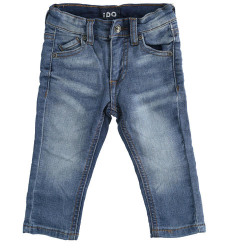 Jeans bambino in stretch di cotone BLU