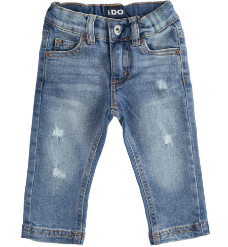 Slim fit jeans for boys from9 months to iDO STONE BLEACH-7350