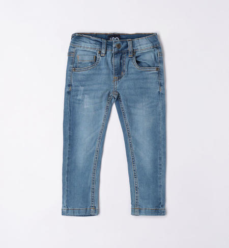 Boy's super stretch jeans BLUE