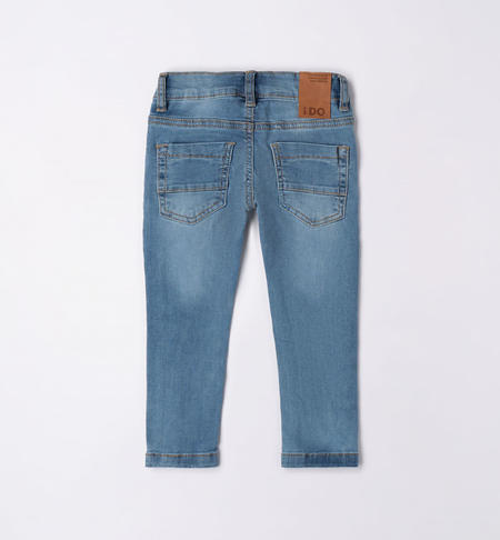 Jeans bambino super stretch da 9 mesi a 8 anni iDO STONE BLEACH-7350