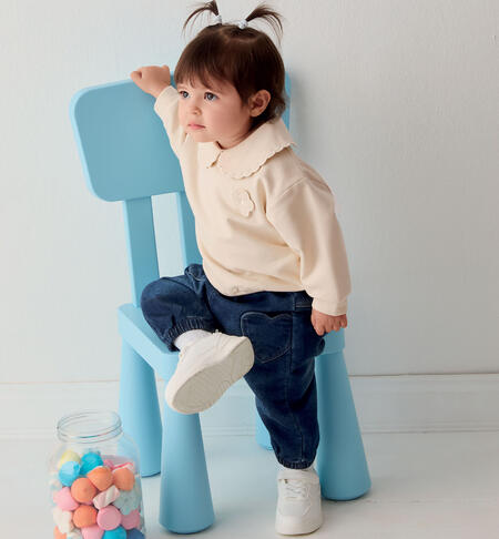 Newborn baby girl jeans BLUE