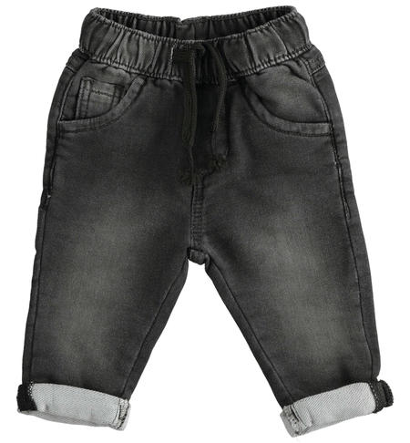 Jeans bimbo con risvoltino - da 1 a 24 mesi iDO NERO-7990
