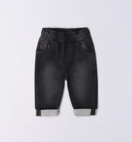 Jeans bimbo con risvoltino da 1 a 24 mesi iDO GRIGIO CHIARO-7992