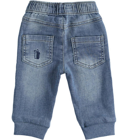 Jeans bimbo in cotone stretch - da 1 a 24 mesi iDO STONE WASHED-7450