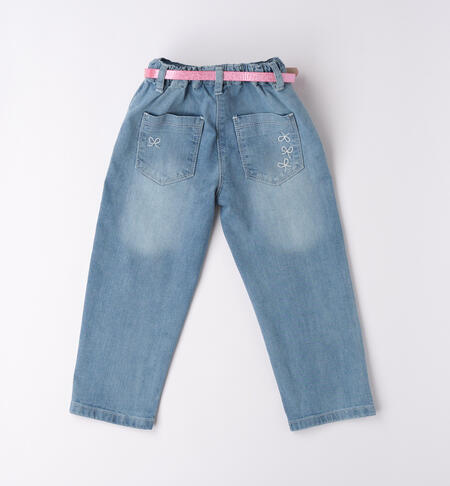 Jeans con cintura per bambina LAVATO CHIARISSIMO-7300