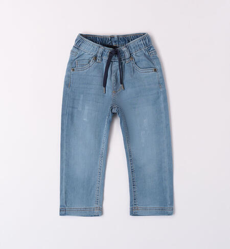 Jeans with drawstring boys LAVATO CHIARISSIMO-7300