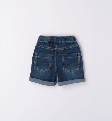 iDO short jeans for baby boy from 1 to 24 months STONE WASHED-7450