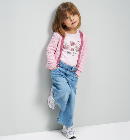 Jeans da bambina BLU