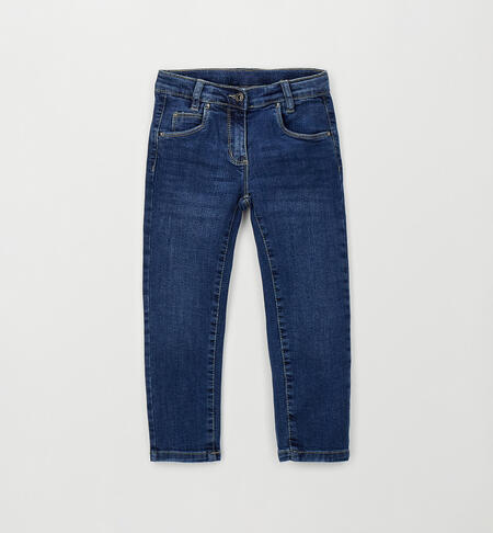 Jeans da bambina STONE WASHED MEDIUM BLUE -7044
