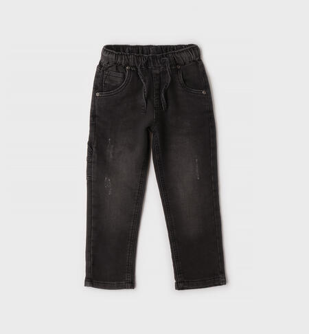 Jeans da bambino GRIGIO SCURO-7993