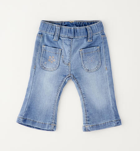 Baby girl jeans LAVATO CHIARISSIMO-7300