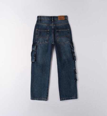 Jeans da ragazzo  STONE WASHED MEDIUM BLUE -7044