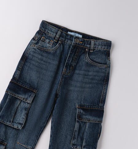 Jeans da ragazzo  STONE WASHED MEDIUM BLUE -7044