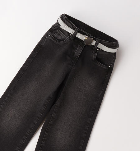 Jeans iDO bambina NERO-7990