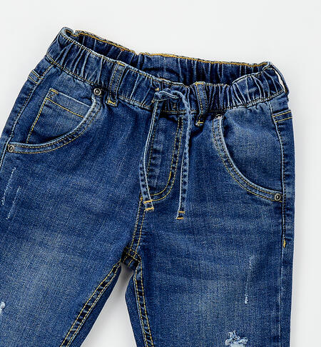 Jeans iDO per bambino STONE WASHED CHIARO-7400