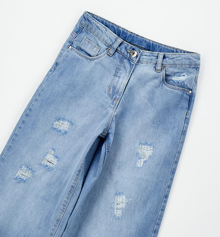 Wide-leg jeans for girls LAVATO CHIARISSIMO-7300