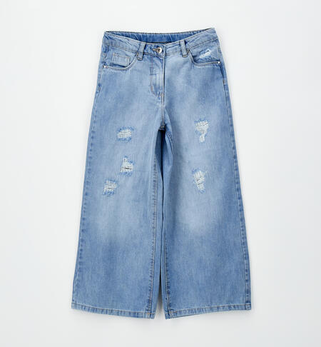 Wide-leg jeans for girls LAVATO CHIARISSIMO-7300