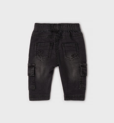 Jeans neonato GRIGIO SCURO-7993