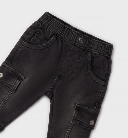 Jeans neonato GRIGIO SCURO-7993