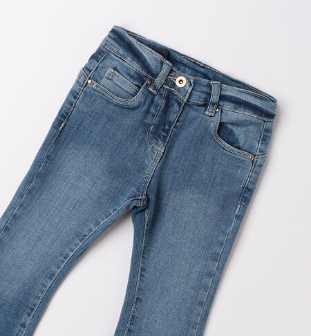 Jeans for girls STONE WASHED CHIARO-7400