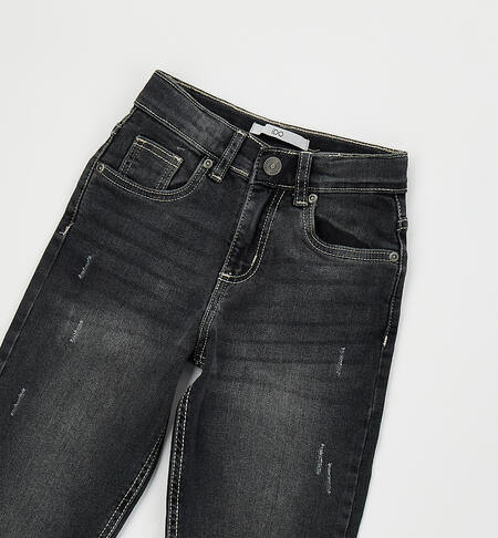 Jeans per bambino iDO GRIGIO SCURO-7993
