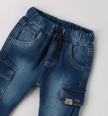 Baby boy jeans STONE WASHED CHIARO-7400