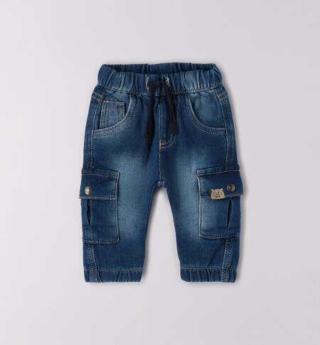 Jeans per bimbo STONE WASHED CHIARO-7400