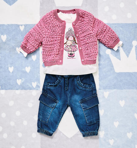 Jeans per neonata BLU