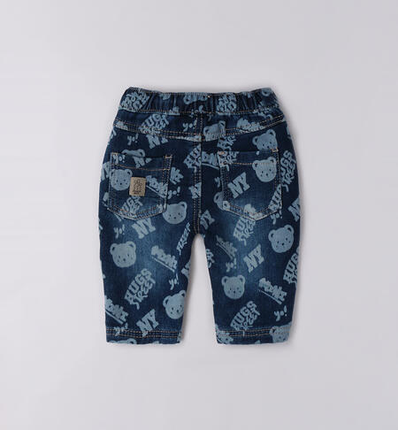Jeans per neonato DENIM-AZZURRO-6BSD