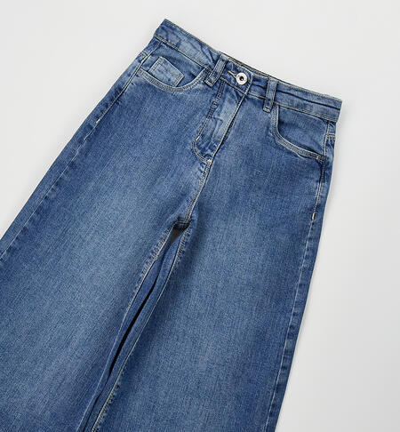 Jeans per ragazza STONE WASHED CHIARO-7400
